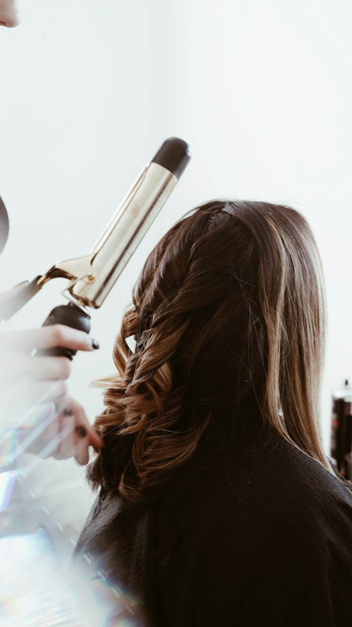 Salon styling process